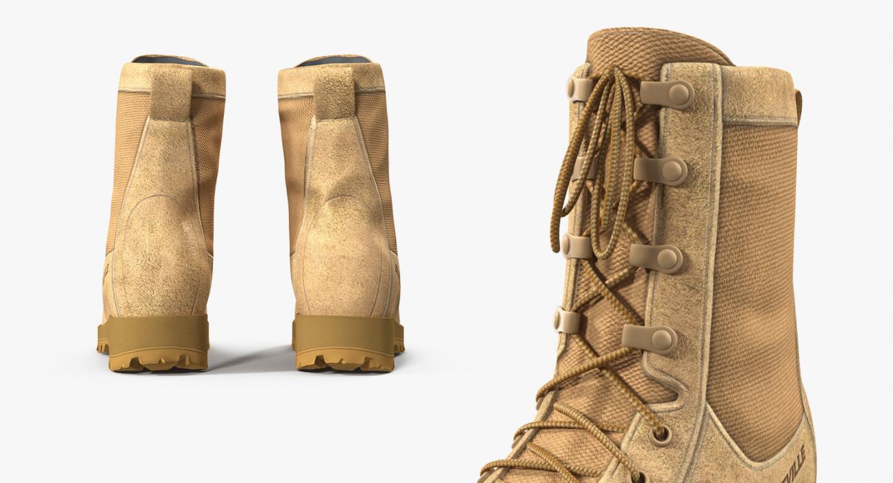 3D model Military Boots 3D Models Collection