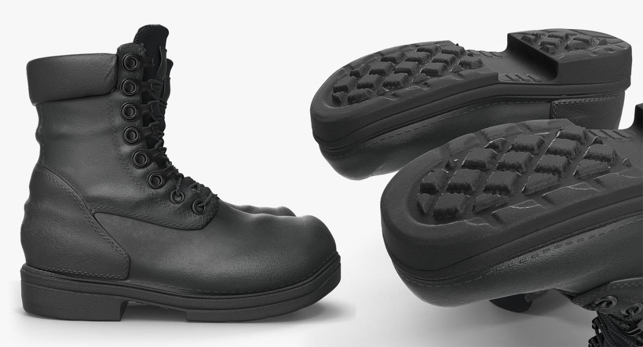 3D model Military Boots 3D Models Collection