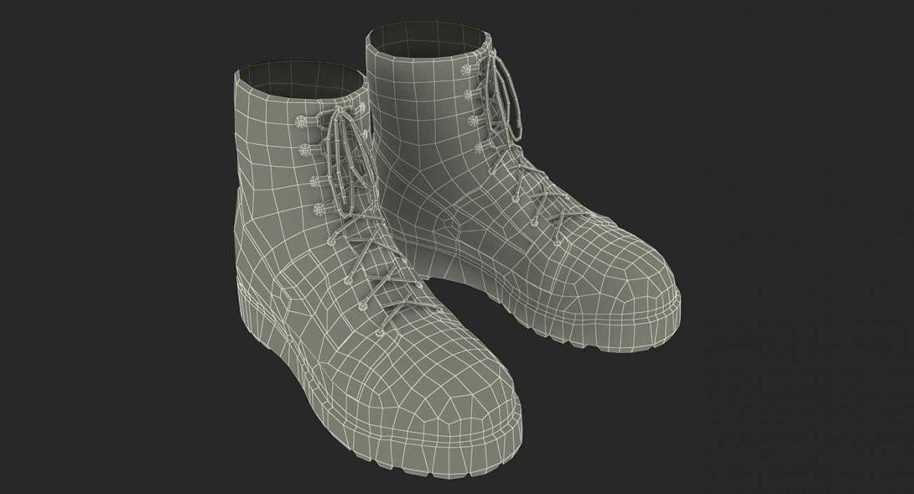 3D model Military Boots 3D Models Collection