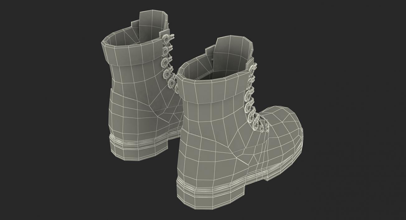 3D model Military Boots 3D Models Collection