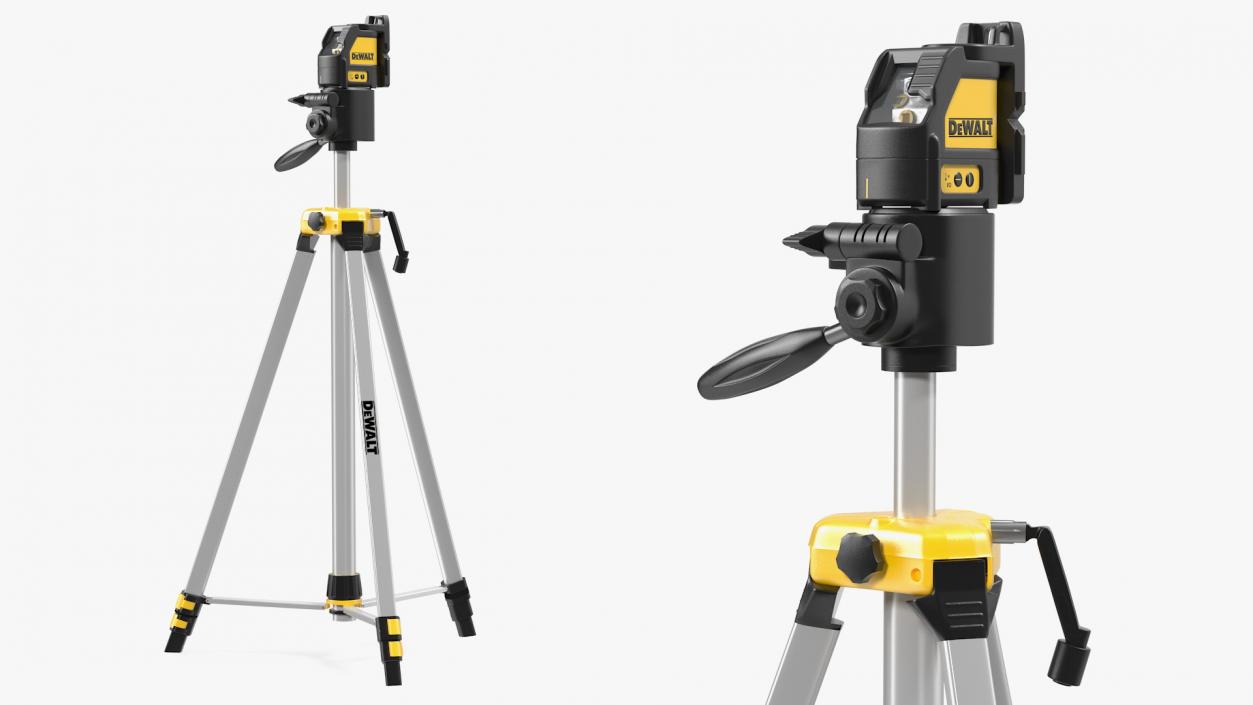 3D model DeWalt DW088K Cross Line Laser Level Kit