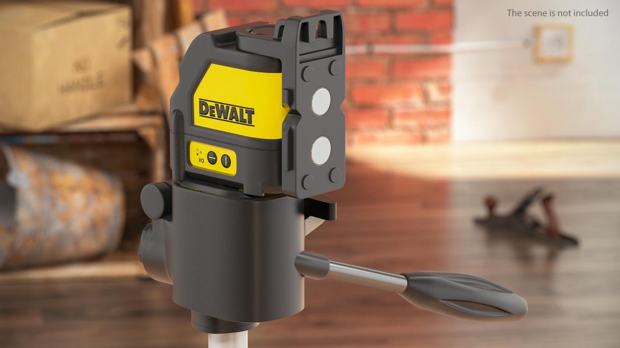 3D model DeWalt DW088K Cross Line Laser Level Kit