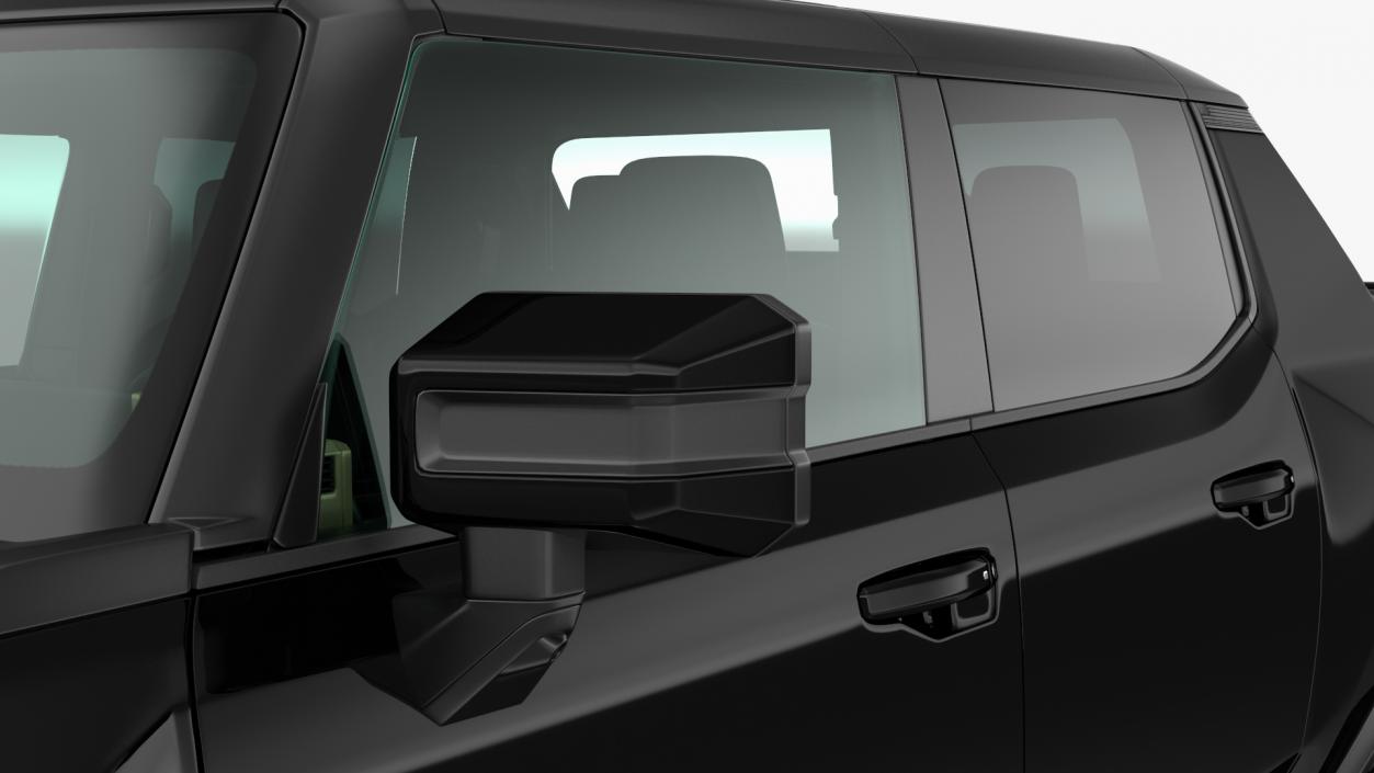 GMC Hummer EV Electric SUT Pickup Black 3D model