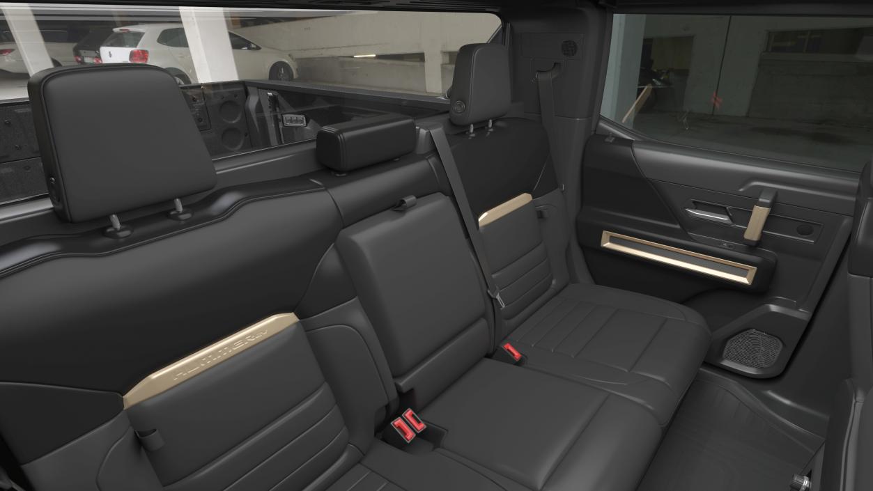 GMC Hummer EV Electric SUT Pickup Black 3D model