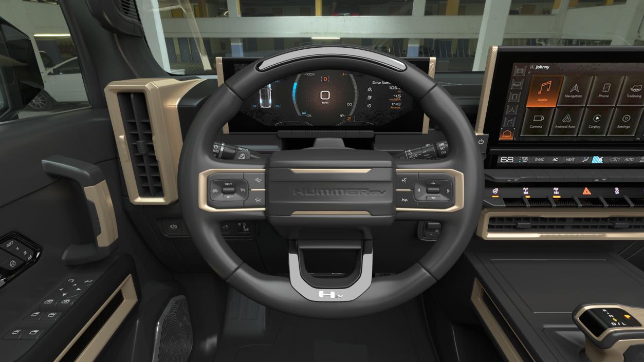 GMC Hummer EV Electric SUT Pickup Black 3D model