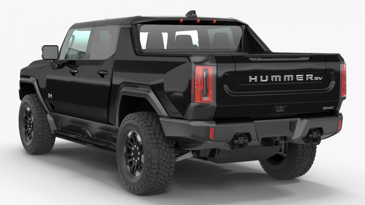 GMC Hummer EV Electric SUT Pickup Black 3D model