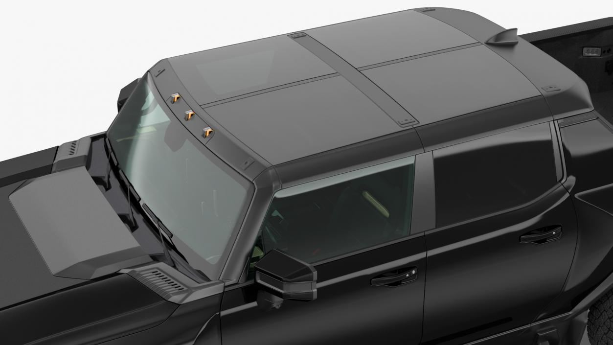 GMC Hummer EV Electric SUT Pickup Black 3D model