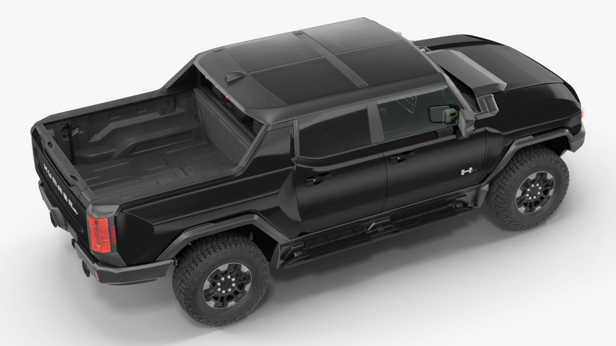 GMC Hummer EV Electric SUT Pickup Black 3D model