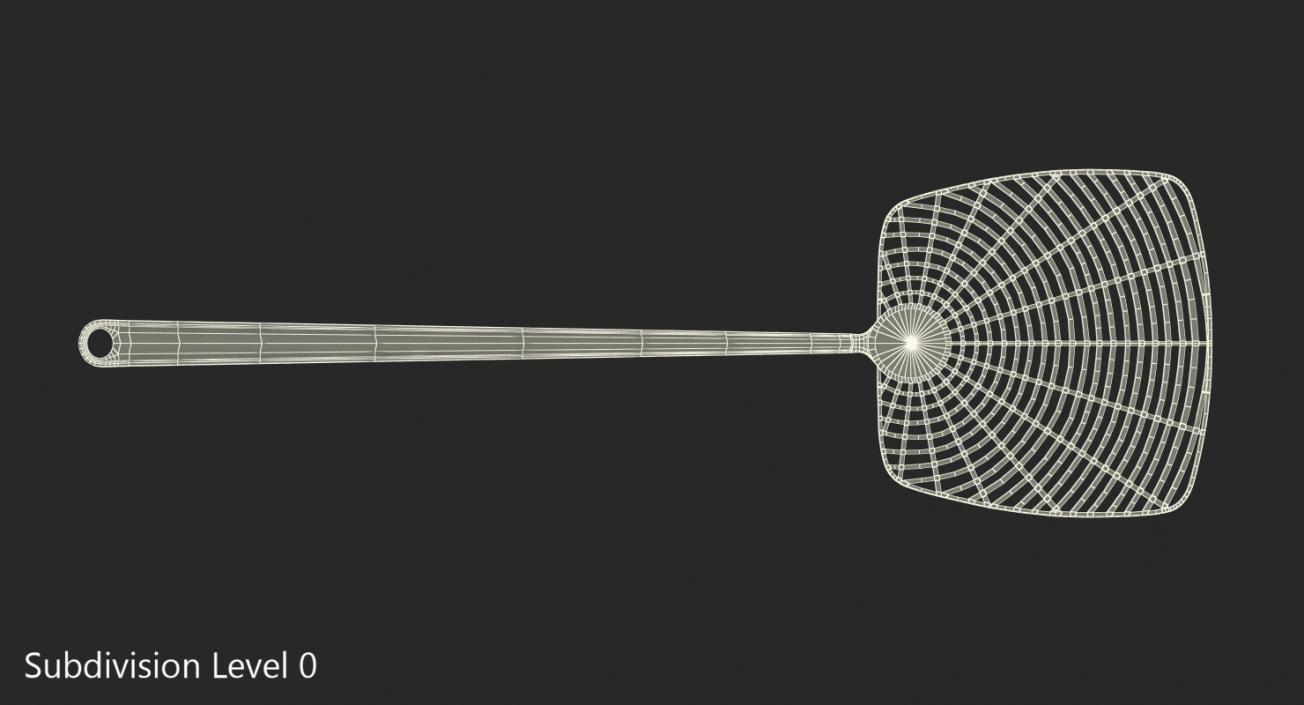 Plastic Fly Swatter 3D model