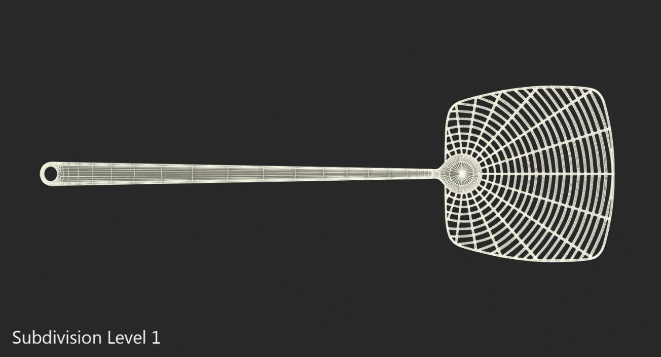 Plastic Fly Swatter 3D model