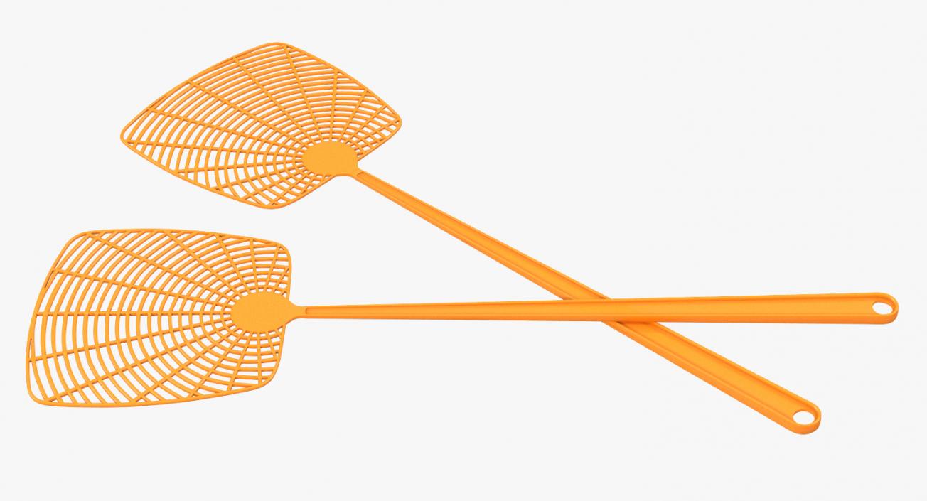 Plastic Fly Swatter 3D model