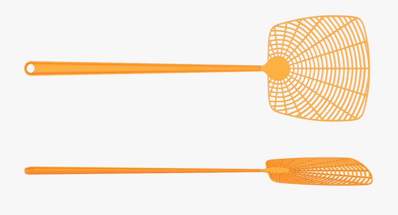 Plastic Fly Swatter 3D model