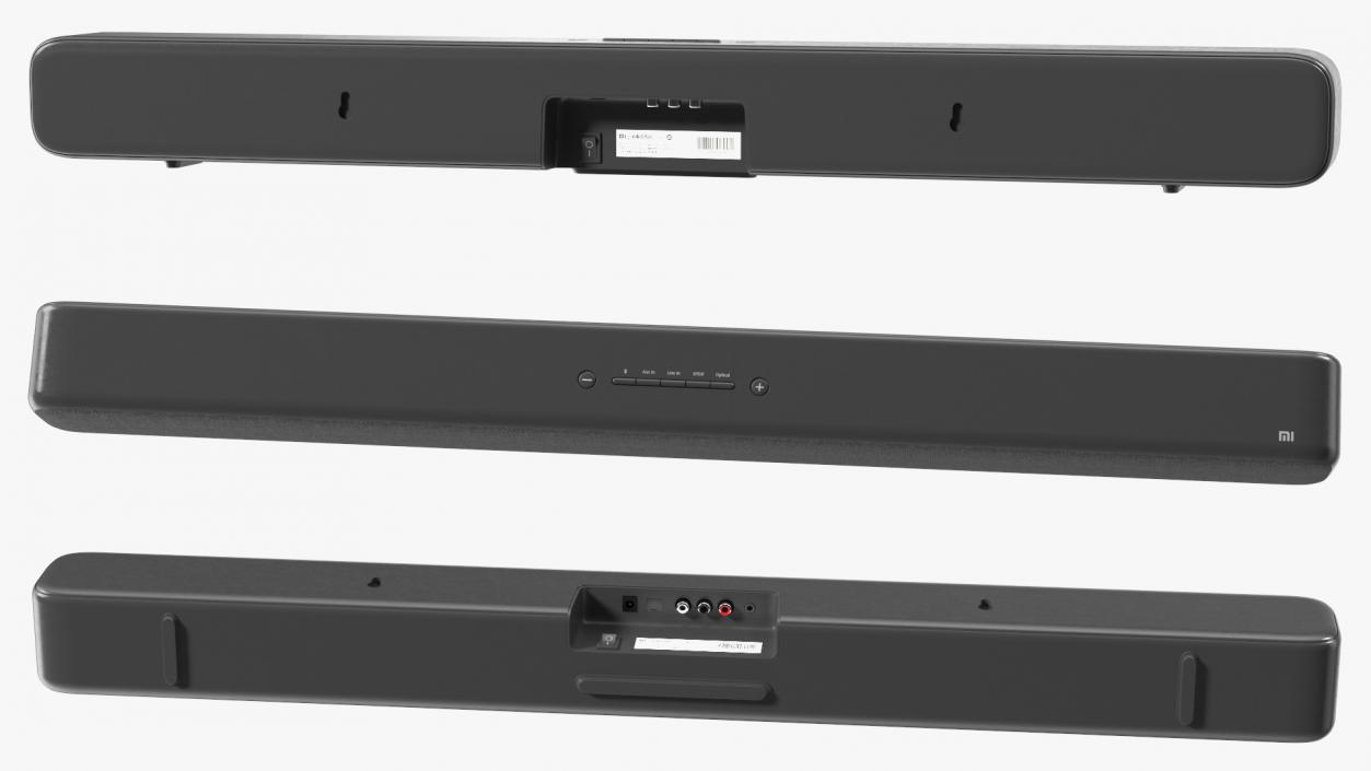 3D model Xiaomi Mi TV Soundbar MDZ27DA Black