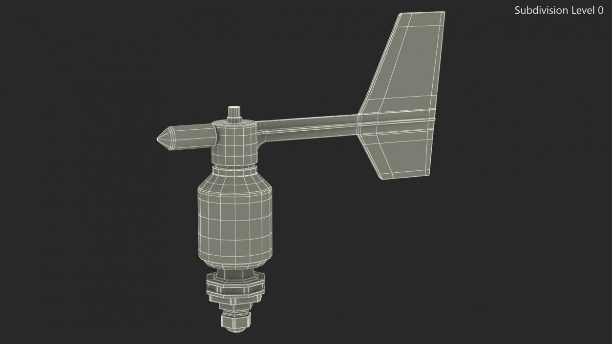 3D Thies Clima Wind Direction Transmitter model