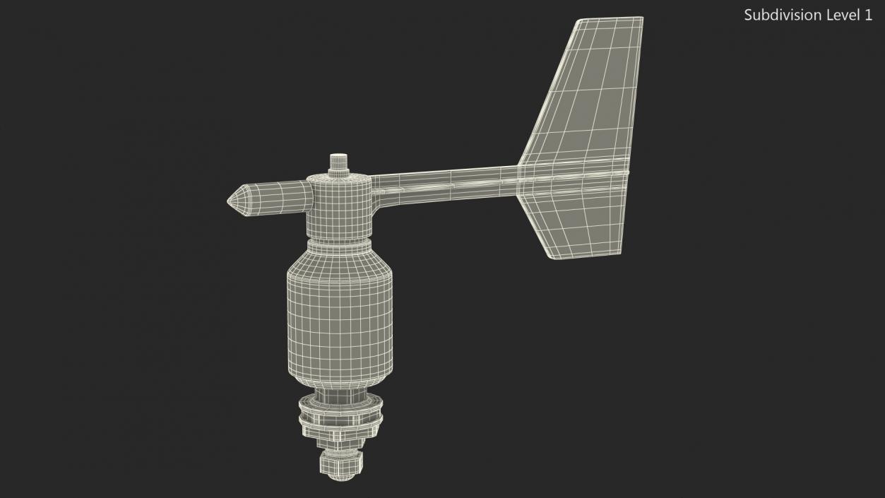 3D Thies Clima Wind Direction Transmitter model