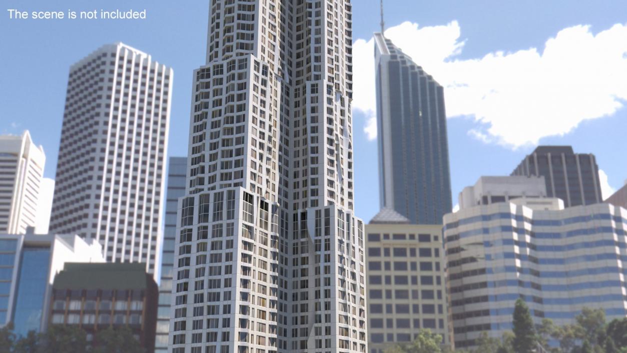 3D New York Skyscrapers Collection 3 model