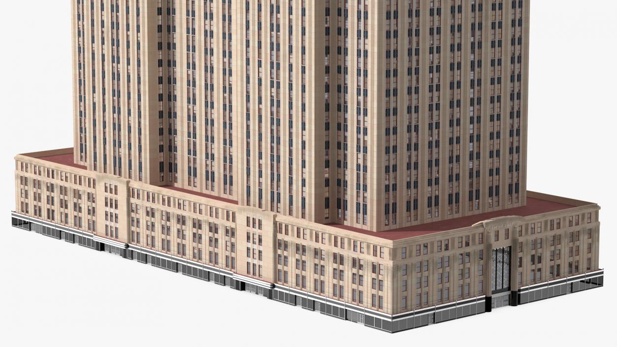 3D New York Skyscrapers Collection 3 model