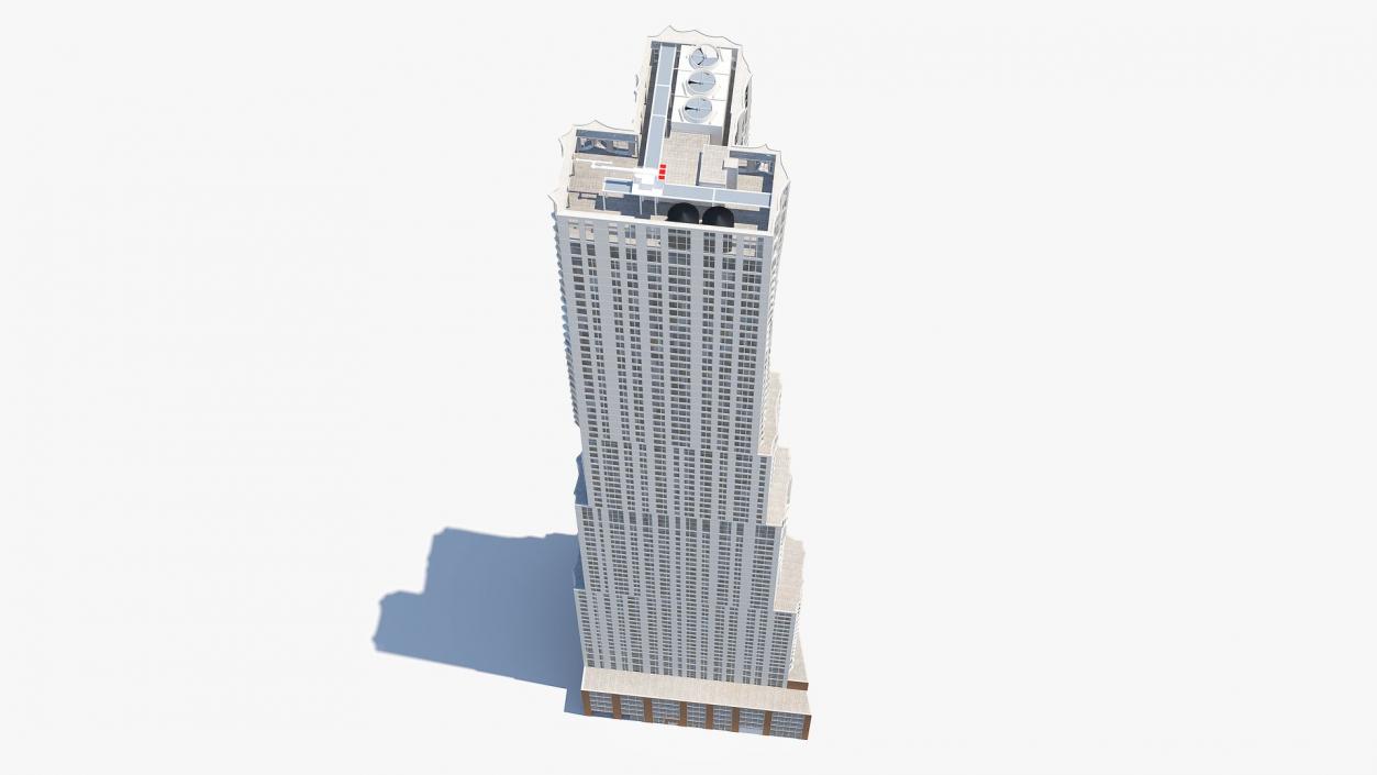 3D New York Skyscrapers Collection 3 model