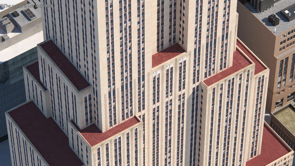 3D New York Skyscrapers Collection 3 model