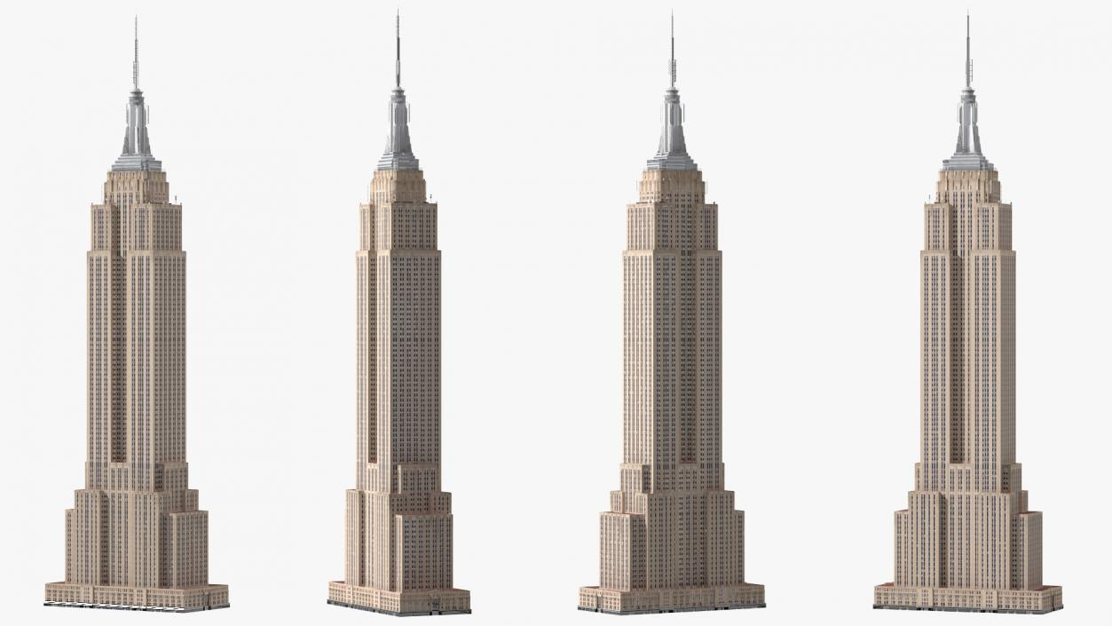 3D New York Skyscrapers Collection 3 model