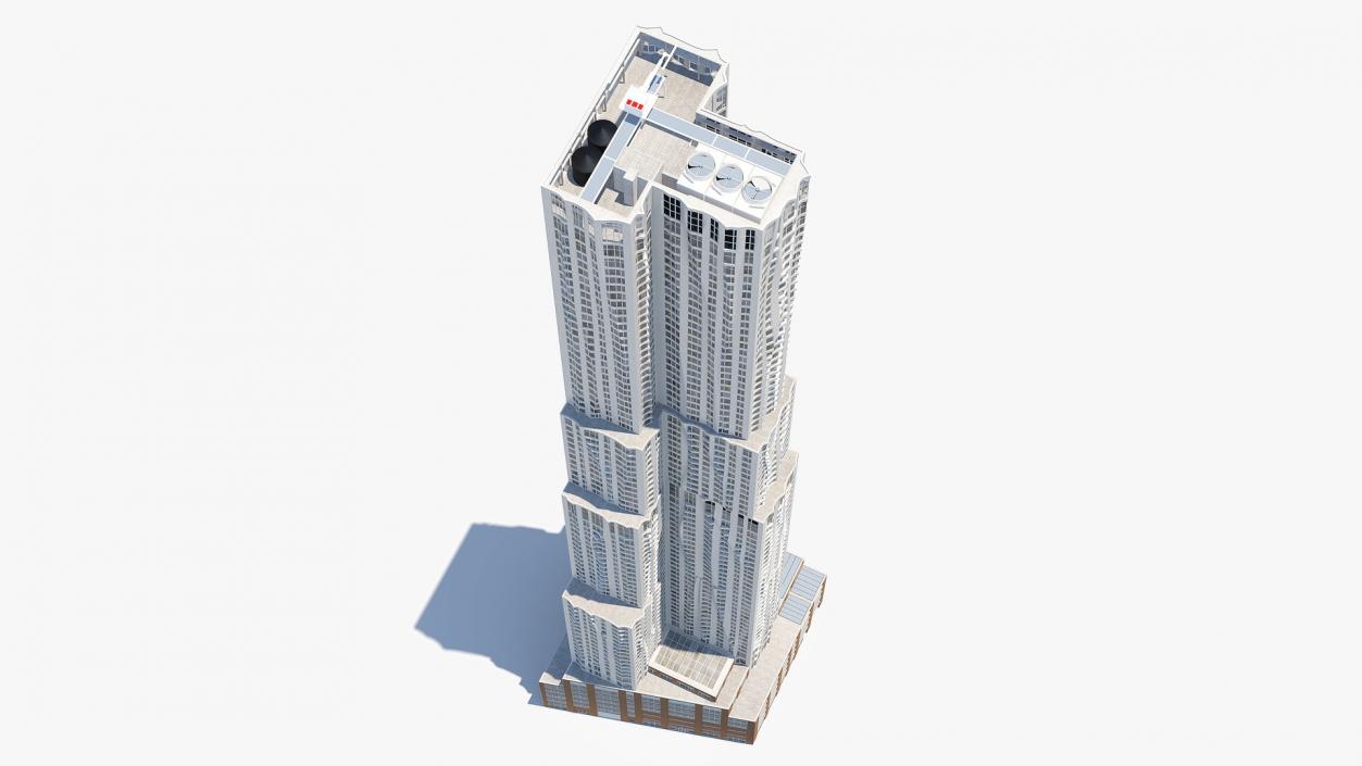 3D New York Skyscrapers Collection 3 model