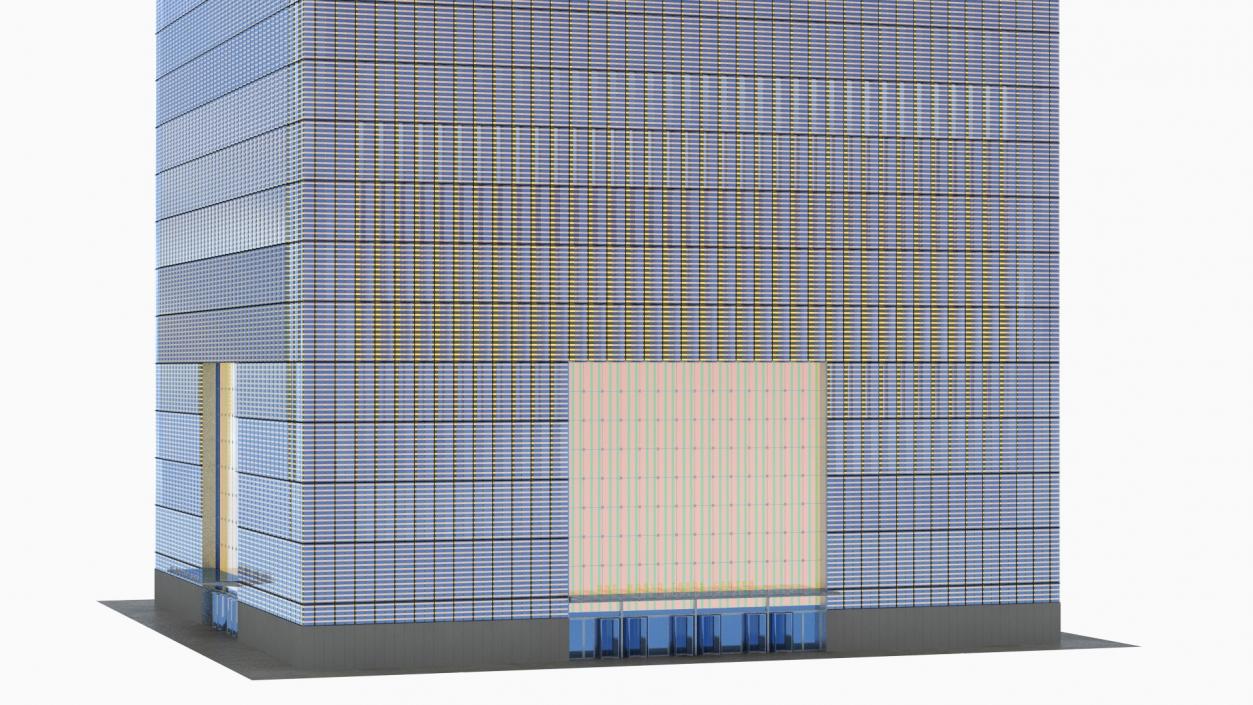 3D New York Skyscrapers Collection 3 model