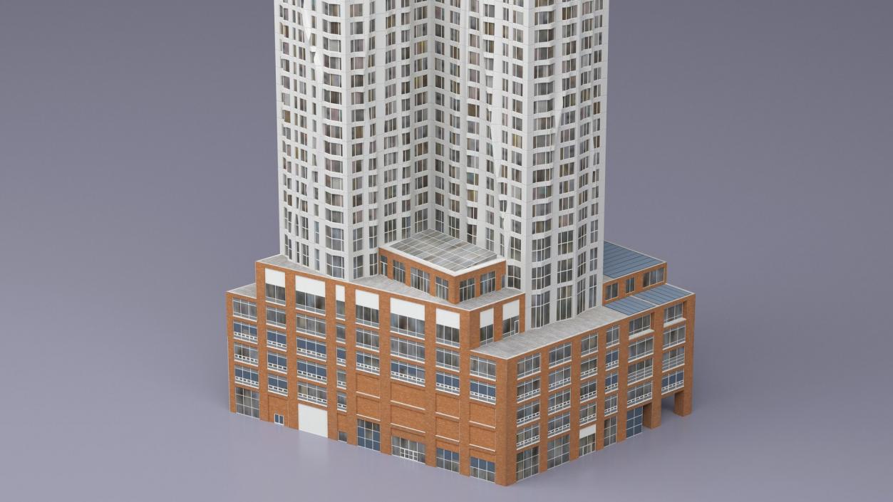 3D New York Skyscrapers Collection 3 model