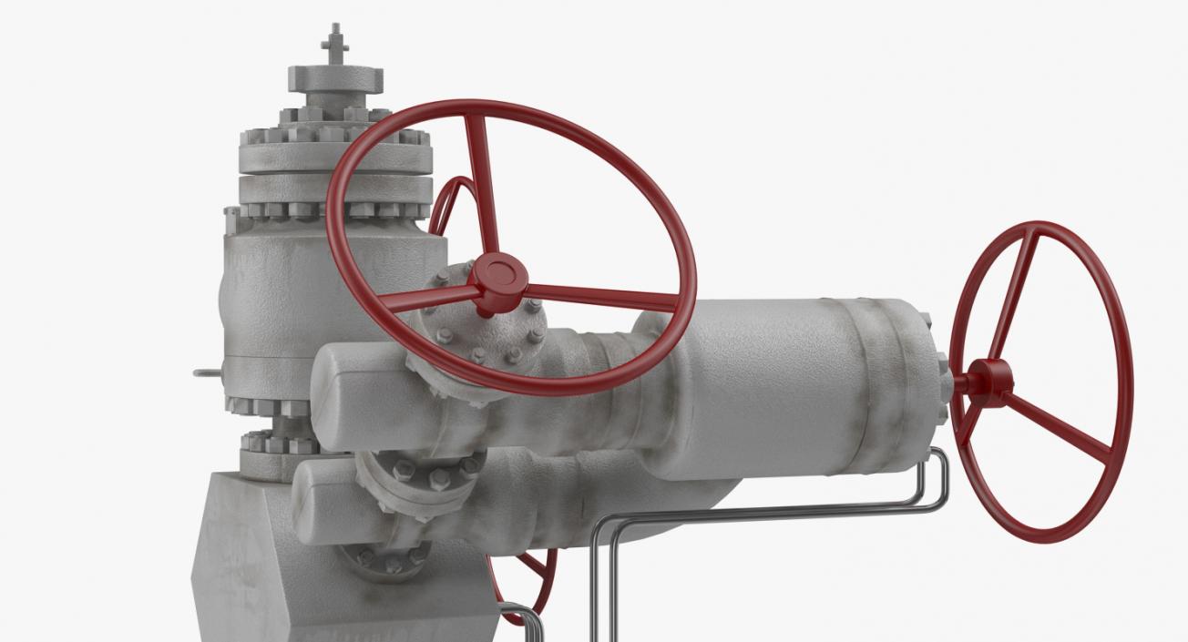 Oil Wellheads Collection 3D model