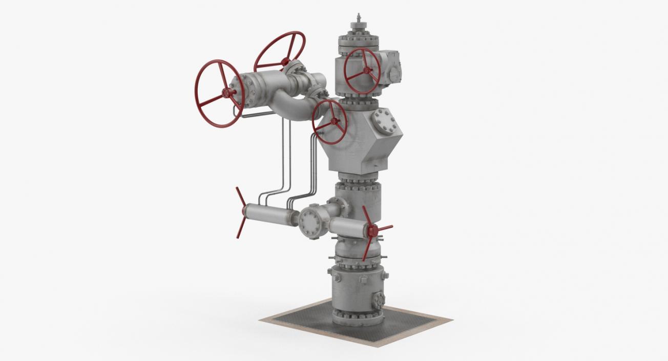 Oil Wellheads Collection 3D model