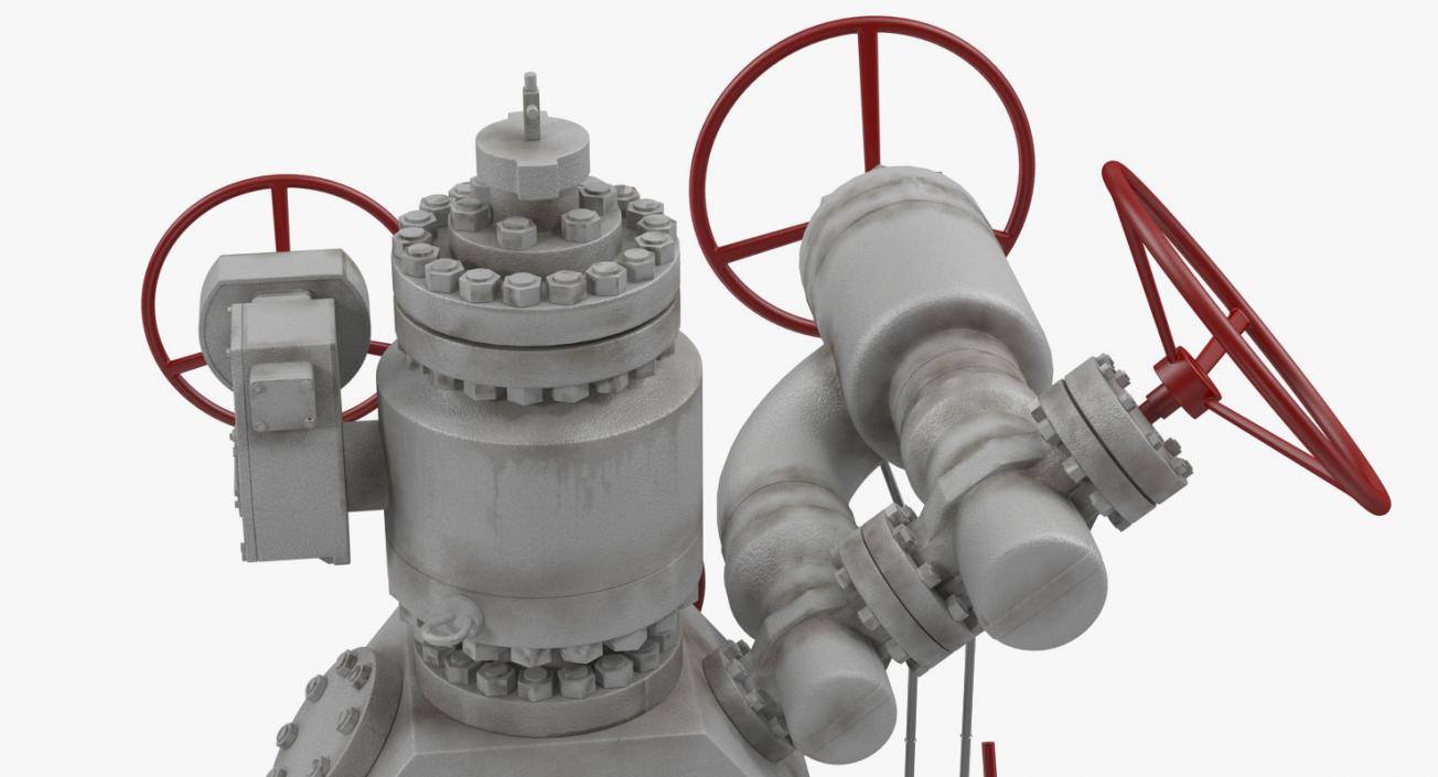 Oil Wellheads Collection 3D model