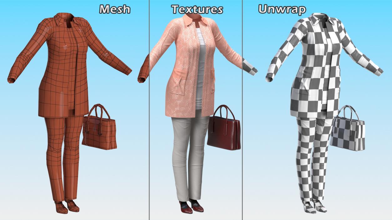 3D Everyday Clothes for Women