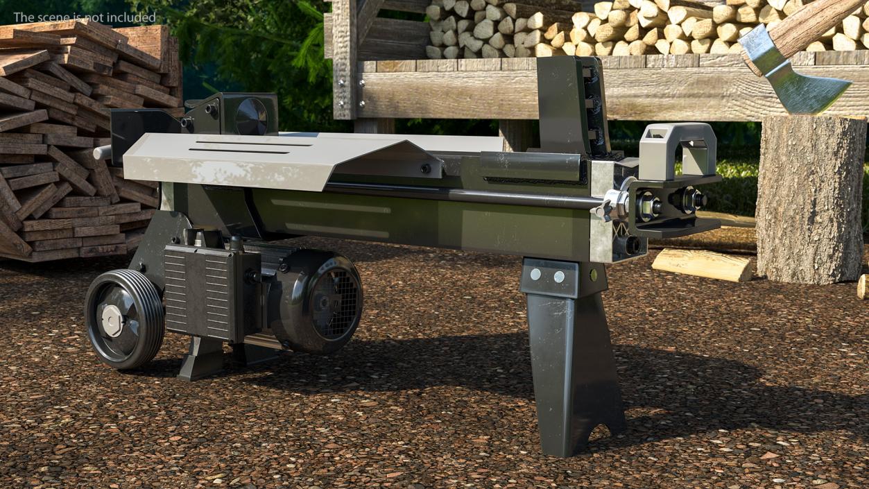 3D Log Splitter Electric