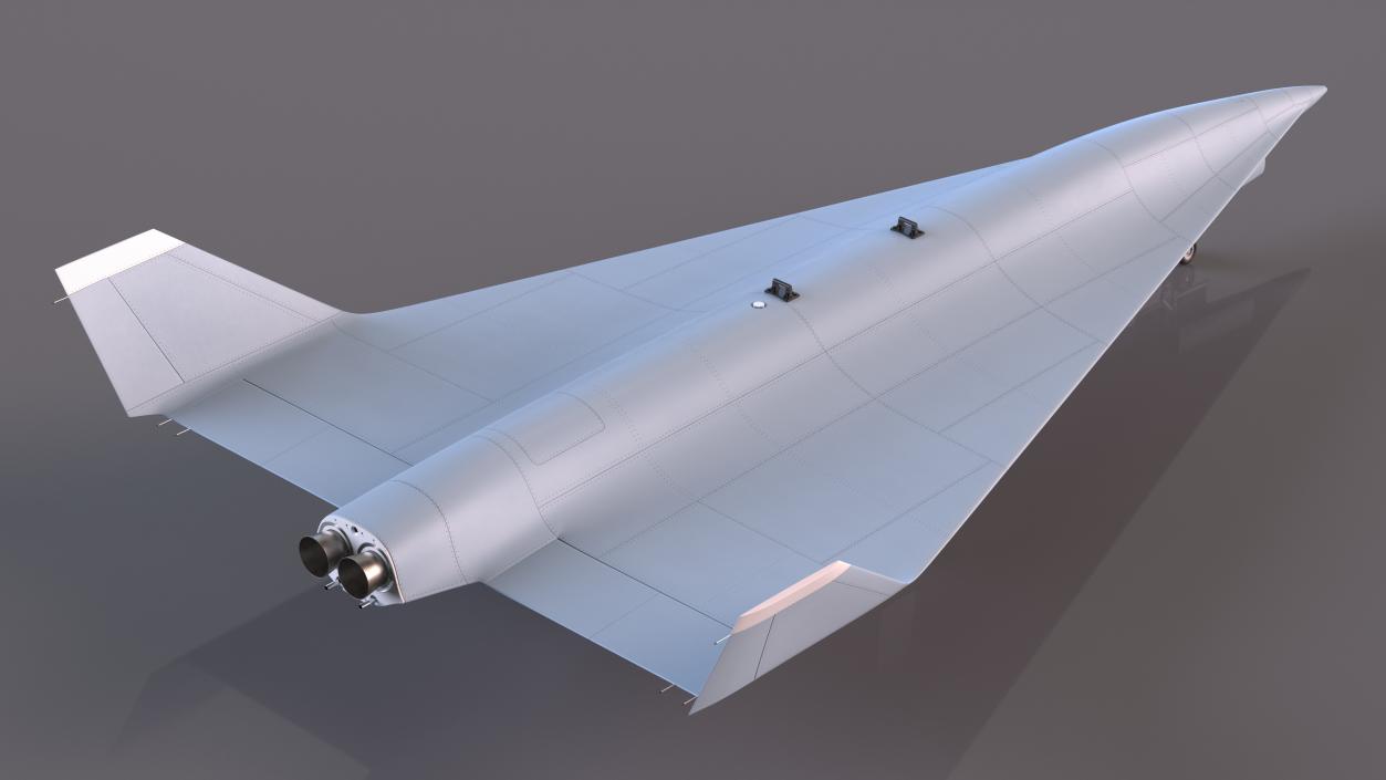 3D model Unmanned Surveillance Aircraft