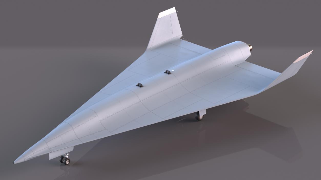 3D model Unmanned Surveillance Aircraft