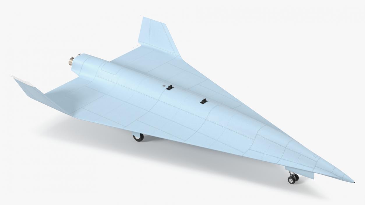 3D model Unmanned Surveillance Aircraft