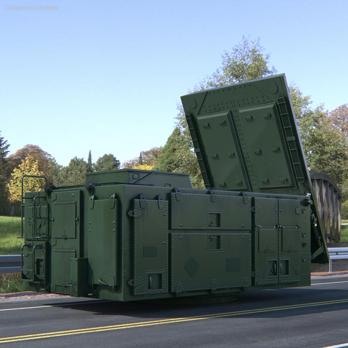 US Patriot Radar Green 3D