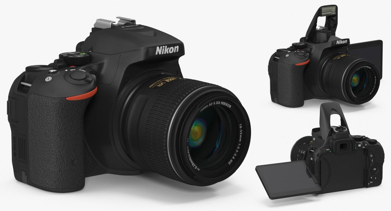 3D Digital Camera Nikon D5500