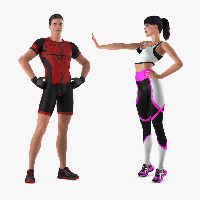 Fitness Trainers Collection 3D