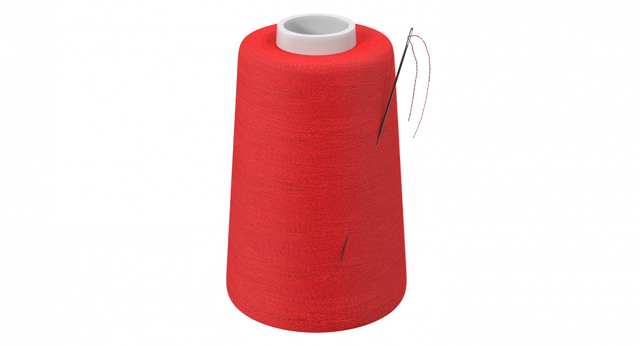 3D model Sewing Thread with Needle