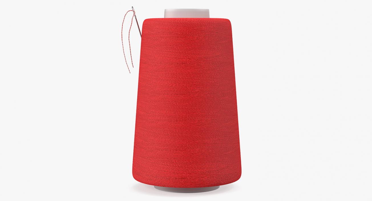 3D model Sewing Thread with Needle