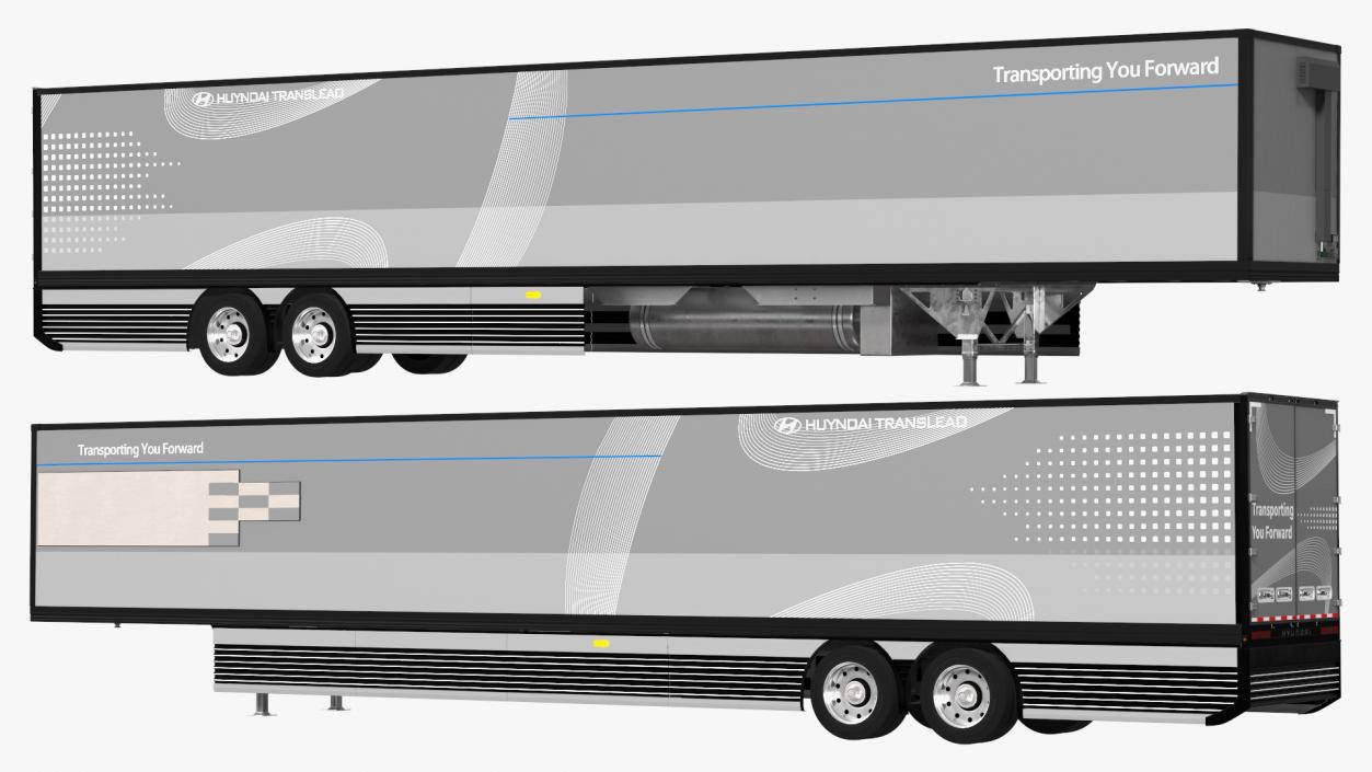 Hyundai HDC-6 Cargo Trailer 3D