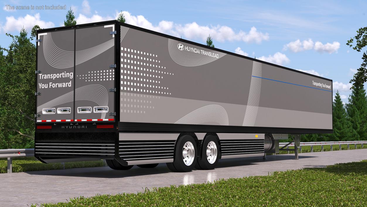 Hyundai HDC-6 Cargo Trailer 3D