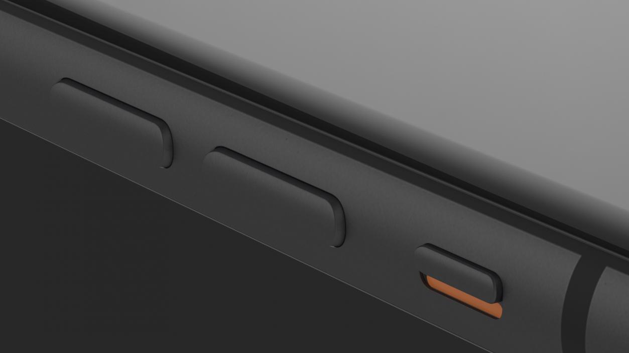 3D model iPhone 11 Black