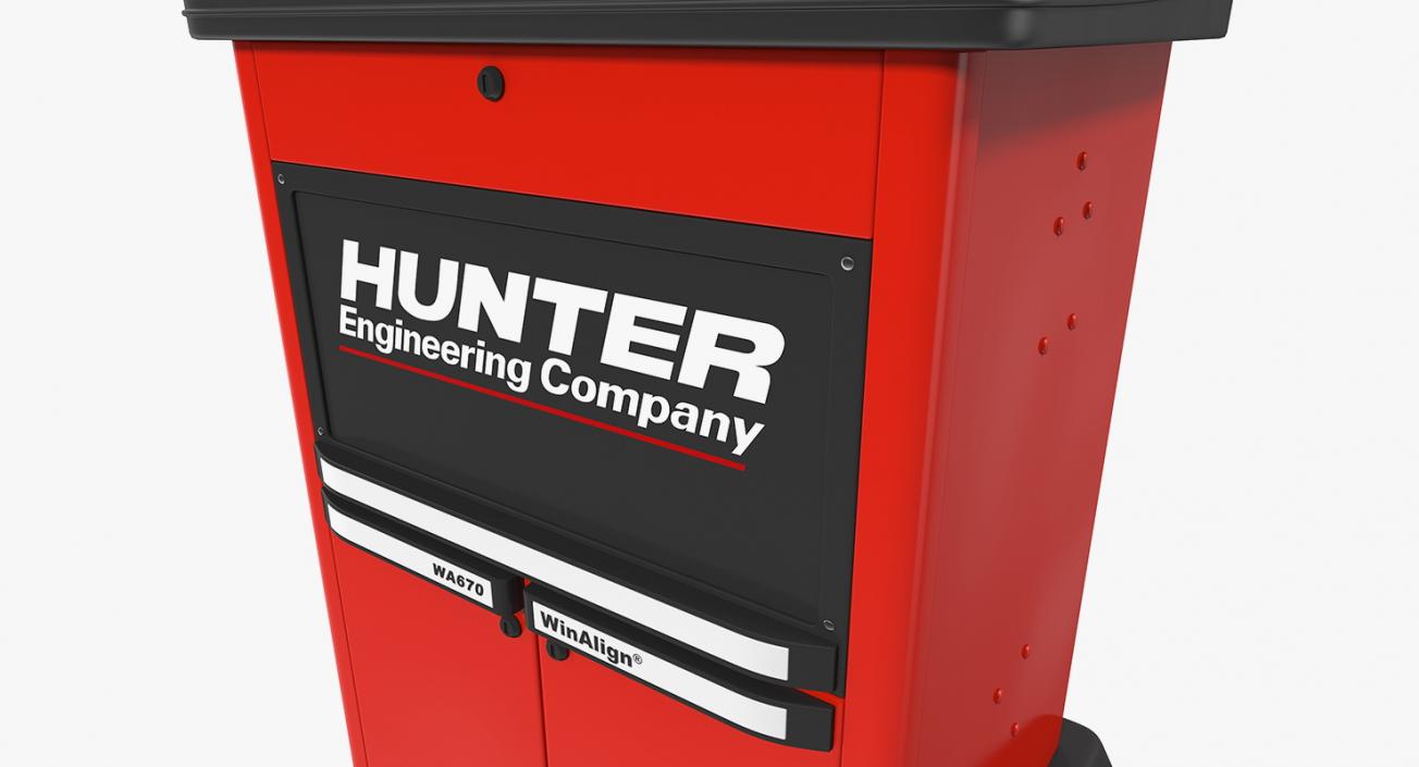 Hunter HawkEye Elite WA570 Console 3D model