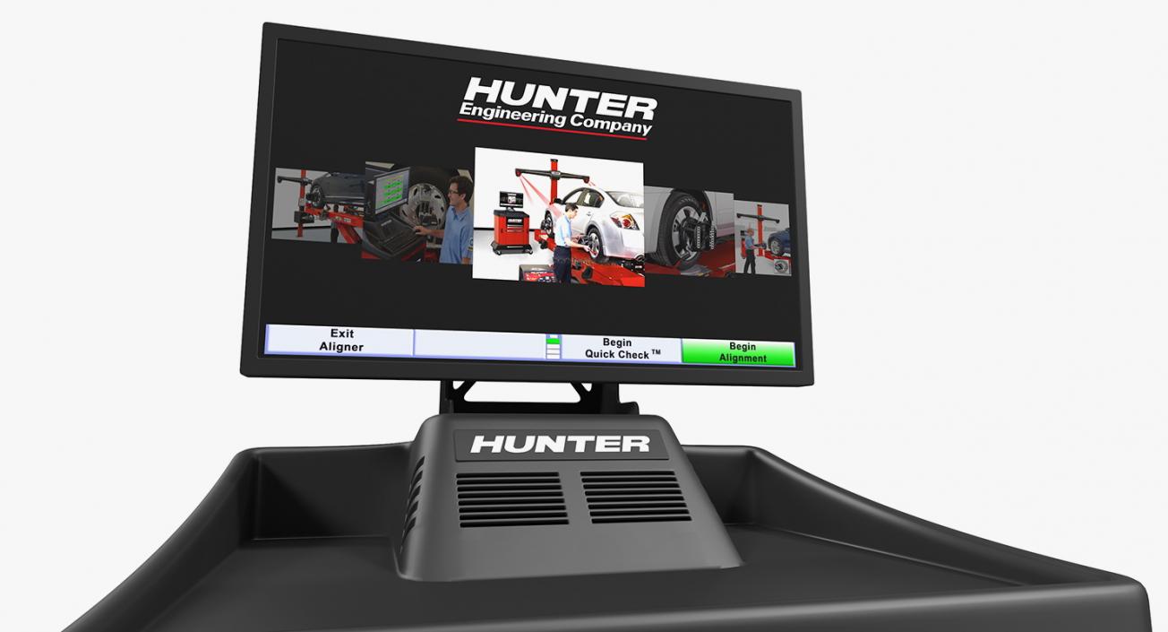 Hunter HawkEye Elite WA570 Console 3D model