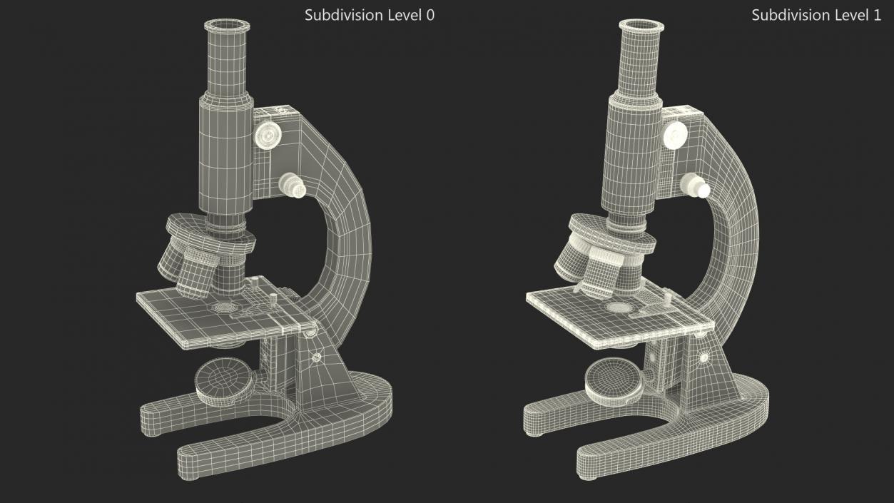 3D Student Medical Microscope