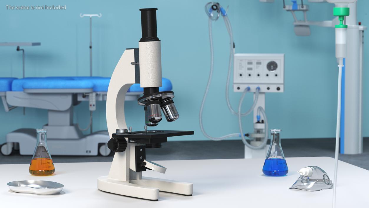 3D Student Medical Microscope