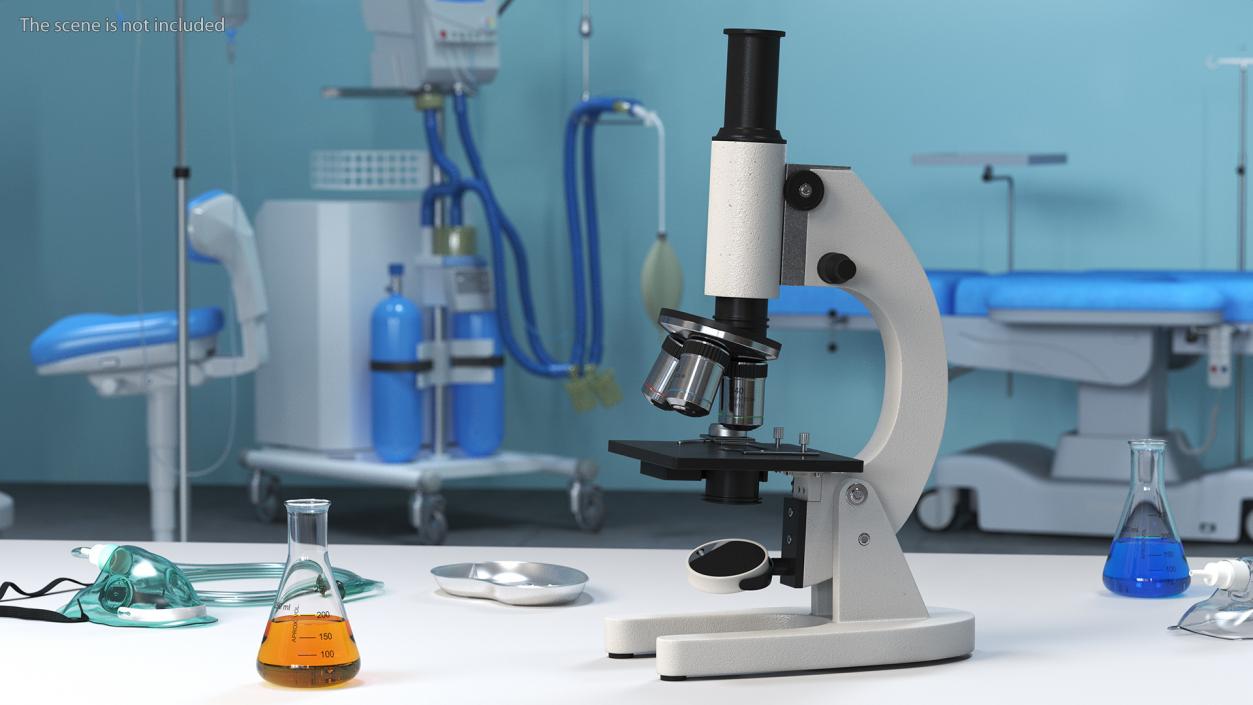 3D Student Medical Microscope