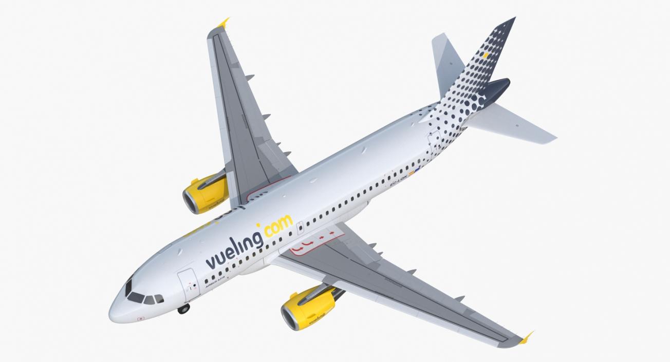 3D Airbus A319 Vueling Airlines model