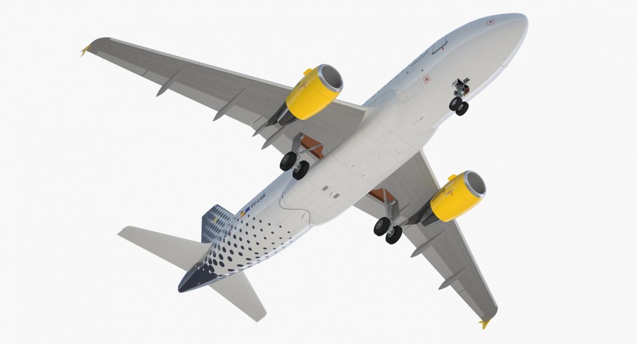 3D Airbus A319 Vueling Airlines model